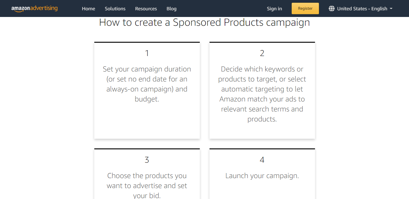 How to Create Sponsored Product Campaign
