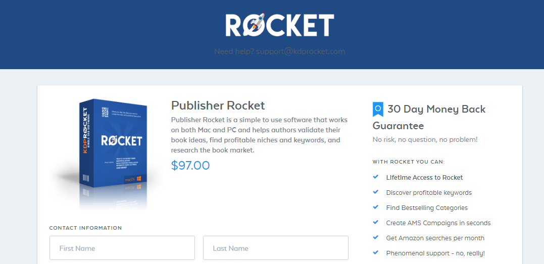 Publisher Rocket Review - Rocket