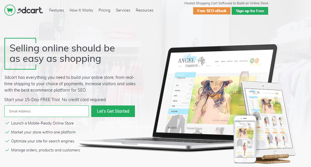 Shopify Alternative - eCommerce Software by 3dcart
