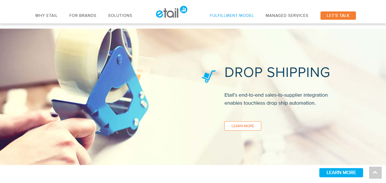 eTail Dropshipping tool