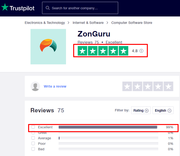 ZonGuru-Reviews-Trustpilot