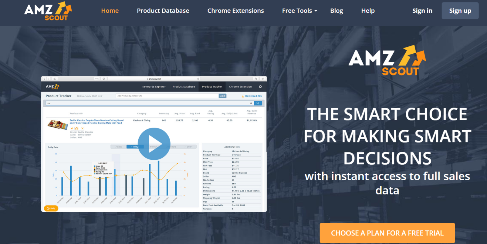 AMZScout Review- Amazon Product Trends Research Tool