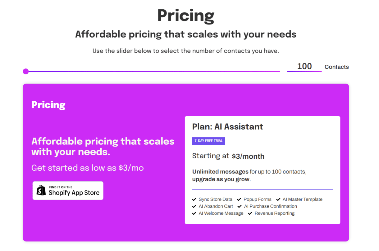 tinyEinstein AI pricing